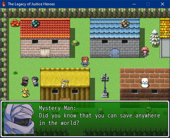 A mysterious person gives an advice