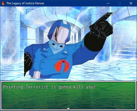 Beware of his pointing powers!